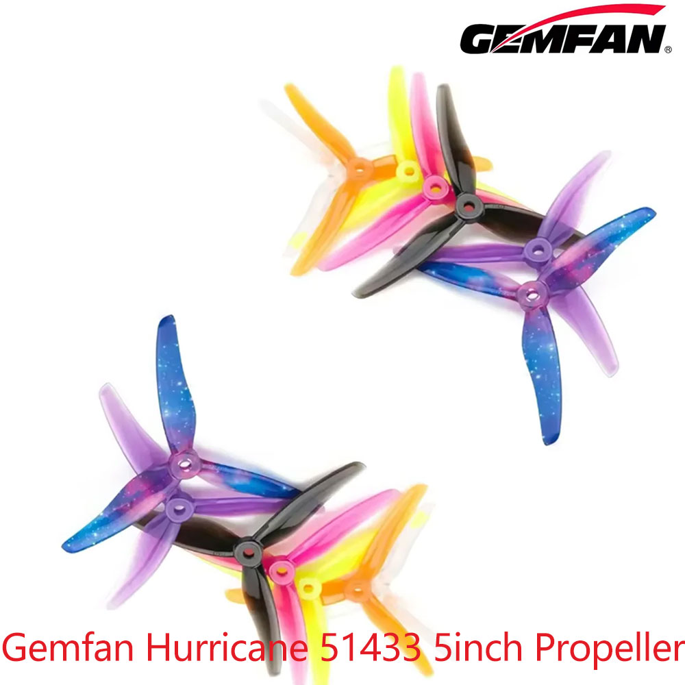 Plane Drone Rc - 12 Paia di Eliche Gemfan Hurricane