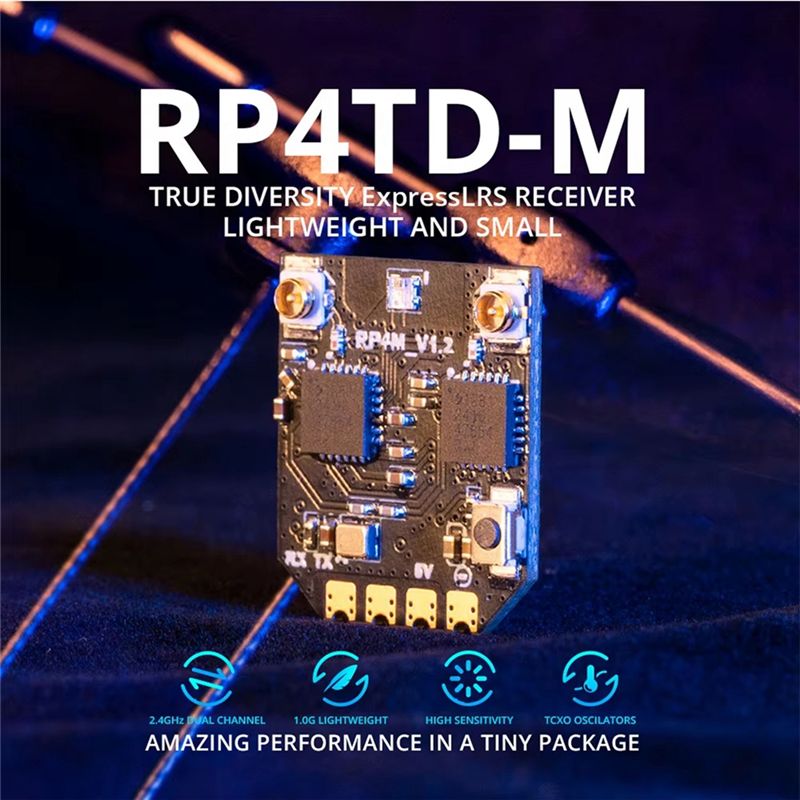 Drone With Rc - [Todaybuy] RP4TD-M Expresslrs 2.4Ghz per drone
