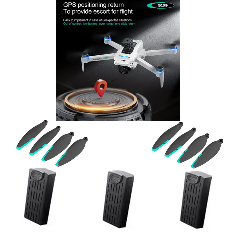 Drone Rc Gps S159 - Batteria per Drone GPS S159 7.4V
