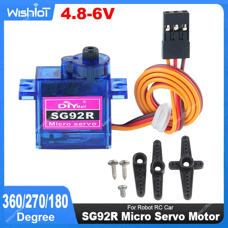 Drone Rc Leading - Micro servomotore SG92R 4.8-6V 360/270/180 gradi