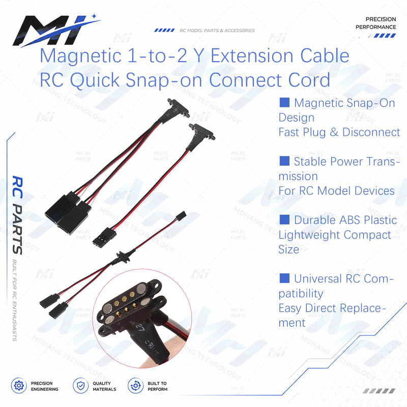Drone With Rc - Cavo di prolunga magnetico 1-a-2 con