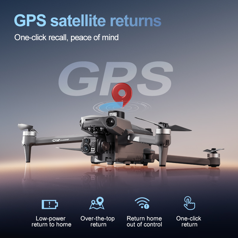 Droni GPS Professionali D12 co - Drone Aircraft Jjrc recensione e prezzo