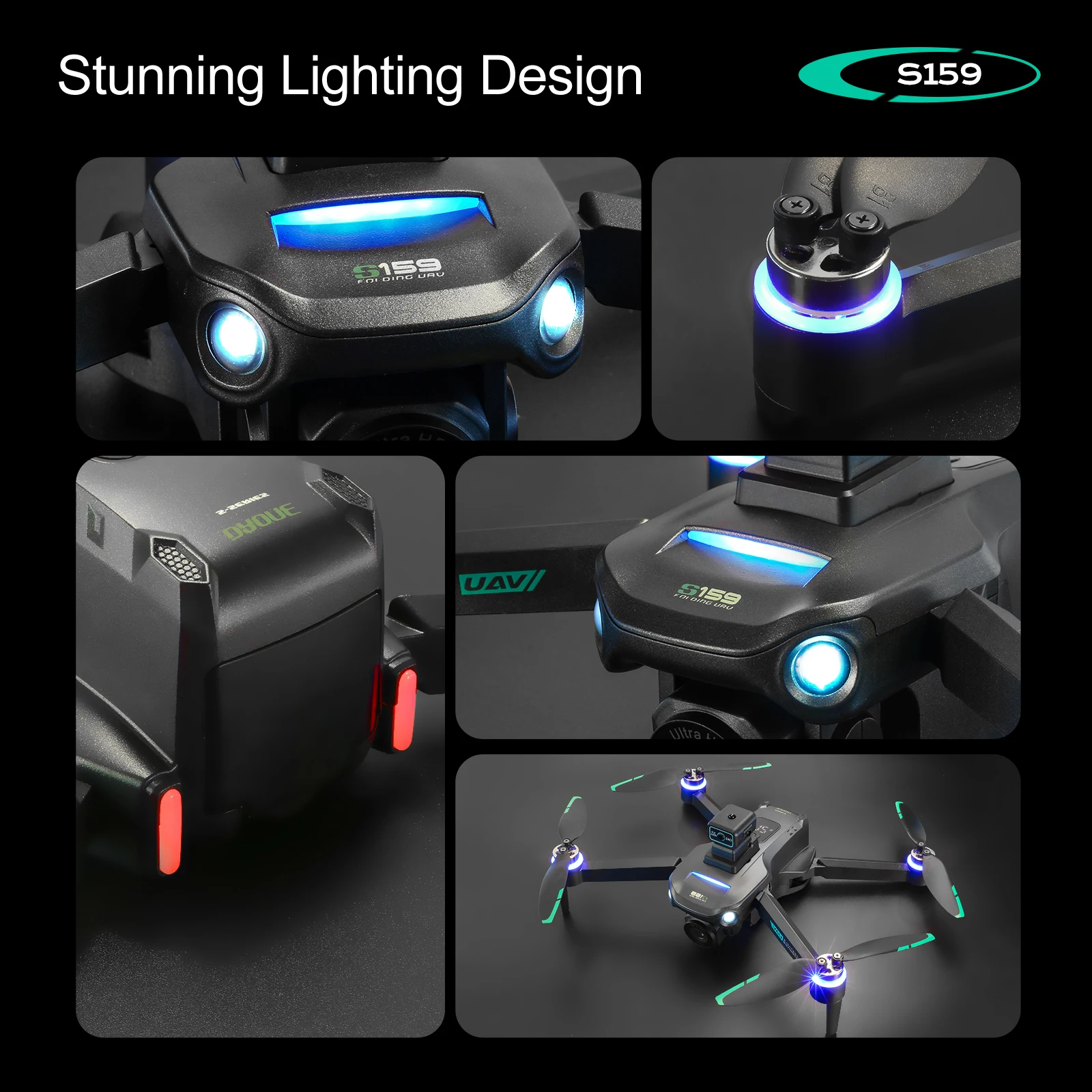 Drone GPS professionale S159 c - Drone Rc Gps S159 recensione e prezzo