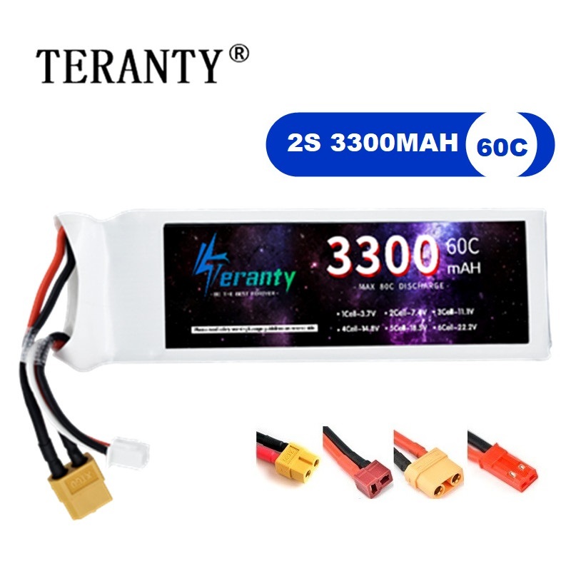 Batteria LiPo 2S 7.4V 3300mAh  - Drone Rc Leading recensione e prezzo