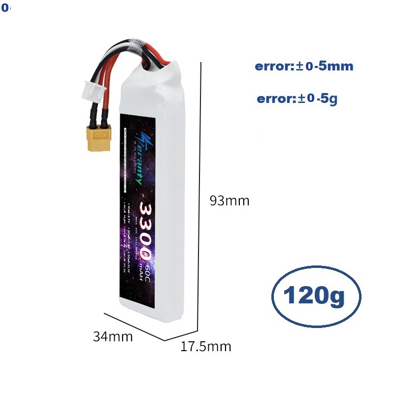 Batteria LiPo 2S 7.4V 3300mAh  - Drone Rc Leading recensione e prezzo