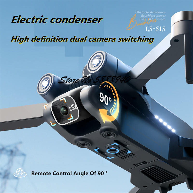 Drone Pieghevole con Telecoman - Drone S1S Rc Quadcopter recensione e prezzo