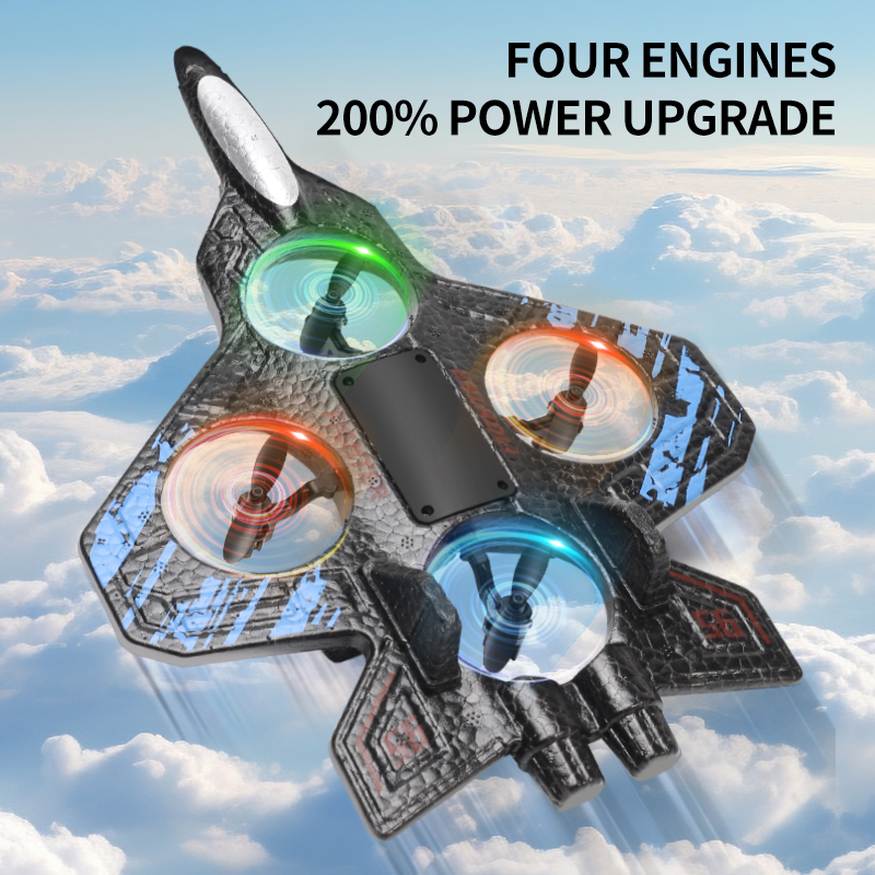Modello di aereo con luci LED  - Drone Aircraft Jjrc recensione e prezzo