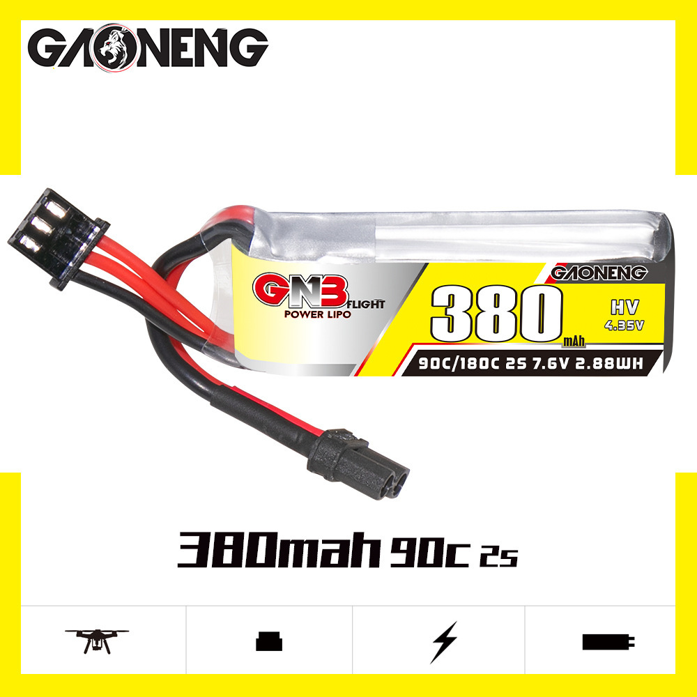 Batteria Lipo GNB 2S 7.6V 380m - Drone Rc Leading recensione e prezzo