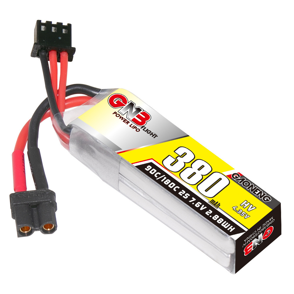 Batteria Lipo GNB 2S 7.6V 380m - Drone Rc Leading recensione e prezzo
