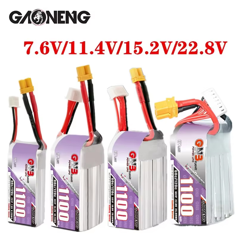 GNB 1100mAh 2S 3S 4S 6S 60C/12 - Drone Rc Leading recensione e prezzo